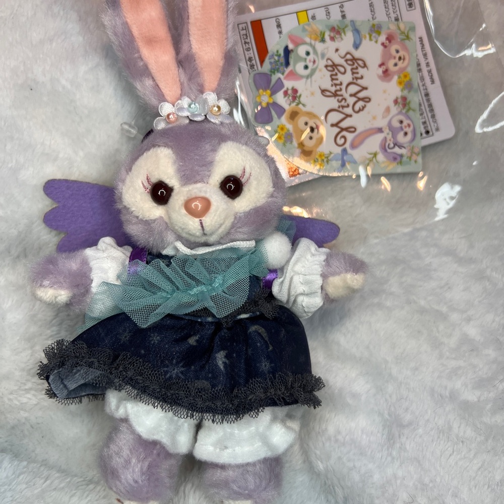 Wishing Wings Stella Lou plush toy badge